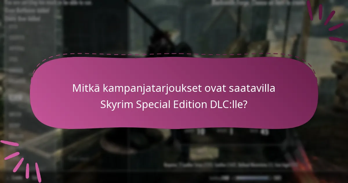 Mitä minun pitäisi tietää kampanjakoodeista?