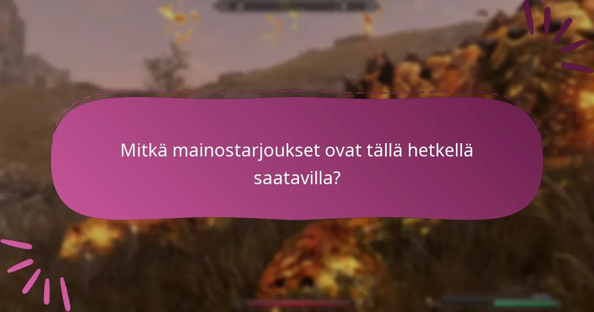 Missä löytää ilmoituksia uusista tarjouksista?