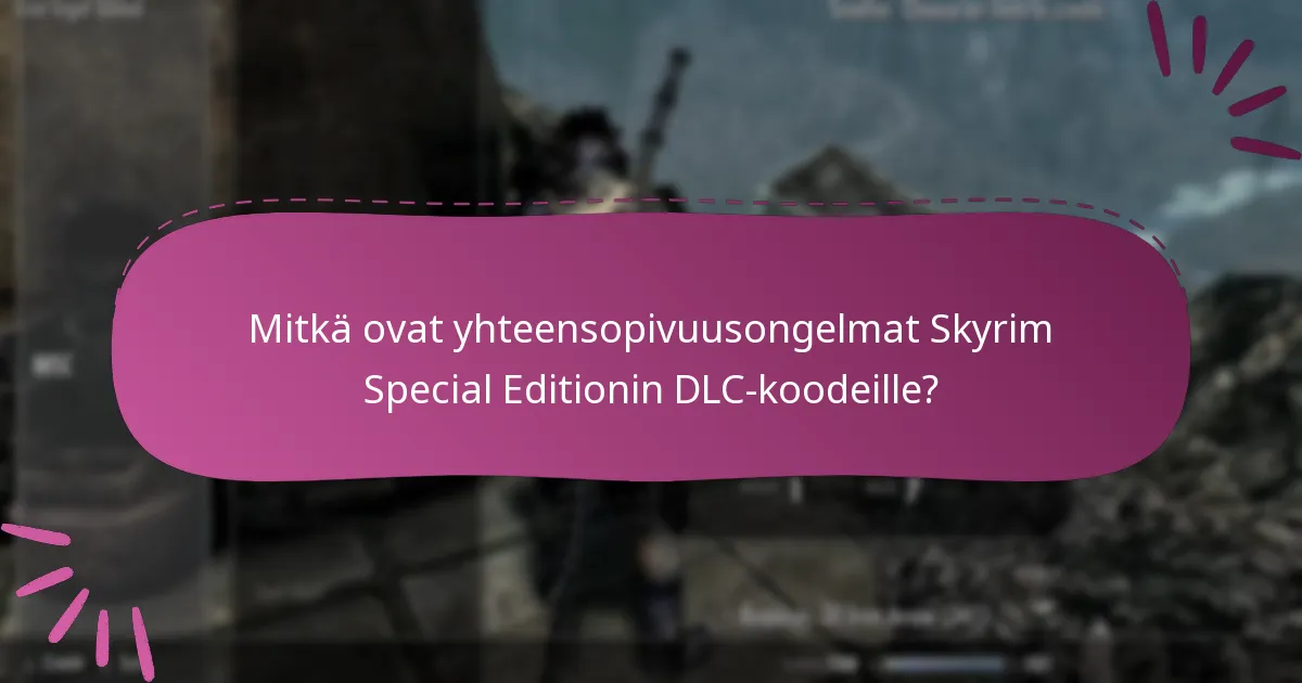 Mitkä vianetsintävaiheet voivat auttaa DLC-ongelmissa?